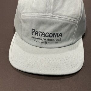 Patagonia Graphic Maclure Hat Water People Banner Thermal Blue One Size NWT